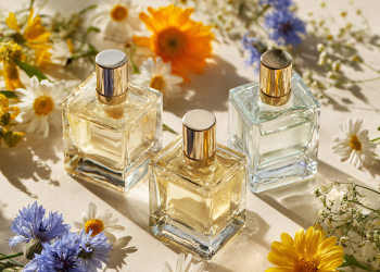 perfumes con flores